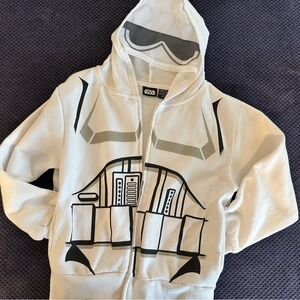 Star Wars Kids Gray and Black Stormtrooper Jacket